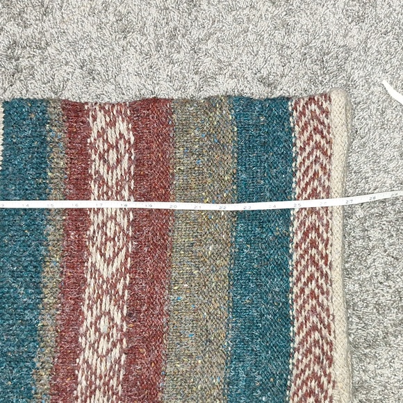 Vintage True Mark wool blend pullover long sleeve v-neck sweater - M - Picture 7 of 8